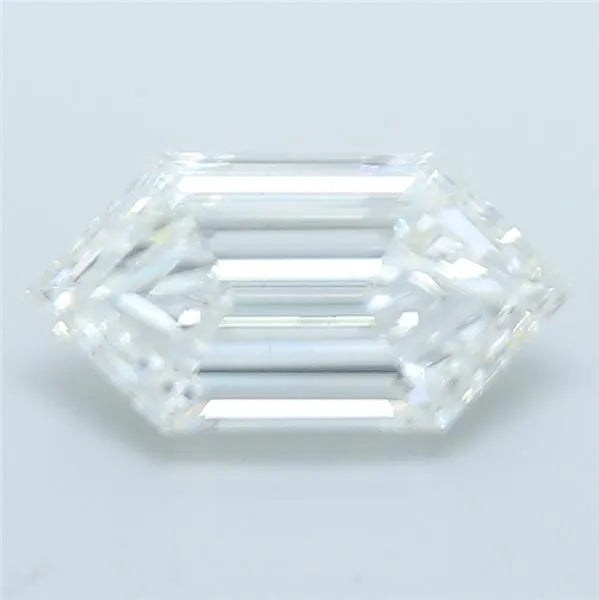 3.32ct Hexagonal Lab Grown Diamond (Colour E, Clarity VS2, IGI Certified)
