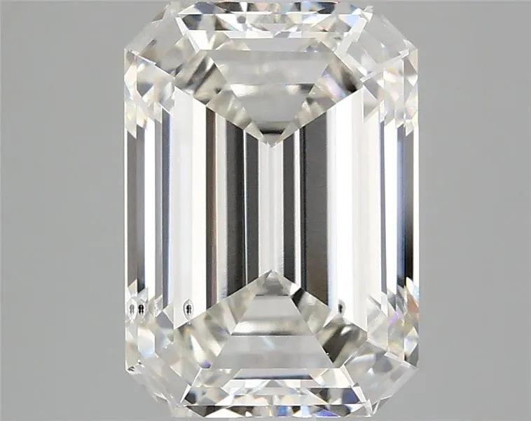 3.33ct Emerald Lab Grown Diamond (Colour G, Clarity SI1, IGI Certified)