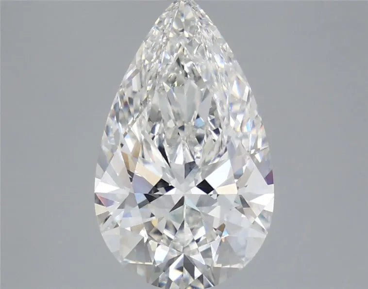 3.33ct Pear Lab Grown Diamond (Colour F, Clarity VVS2, IGI Certified)