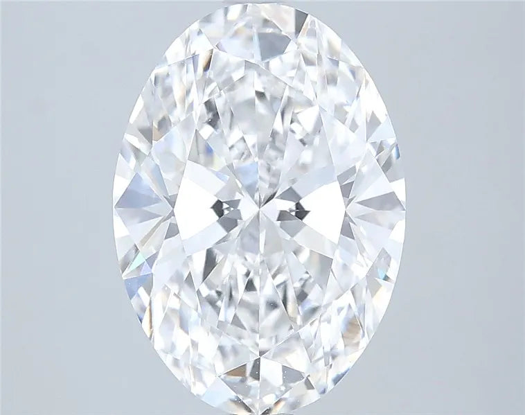 3.35ct Oval Lab Grown Diamond (Colour D, Clarity VVS2, IGI Certified)