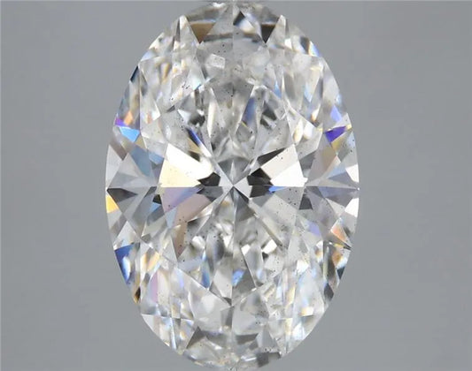 3.35ct Oval Lab Grown Diamond (Colour F, Clarity SI1, IGI Certified)