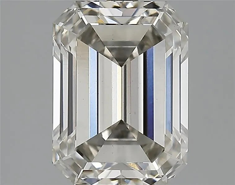 3.38ct Emerald Lab Grown Diamond (Colour J, Clarity VS1, IGI Certified)