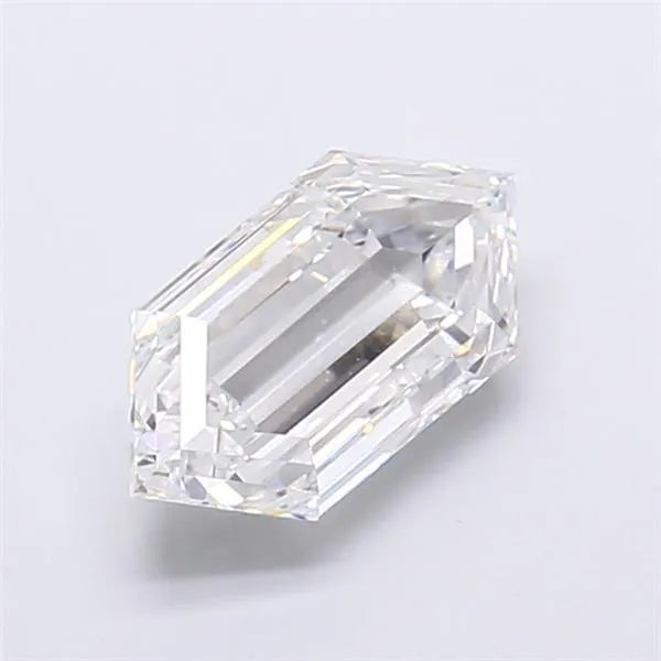 3.39ct Hexagonal Lab Grown Diamond (Colour D, Clarity VVS1, IGI Certified)