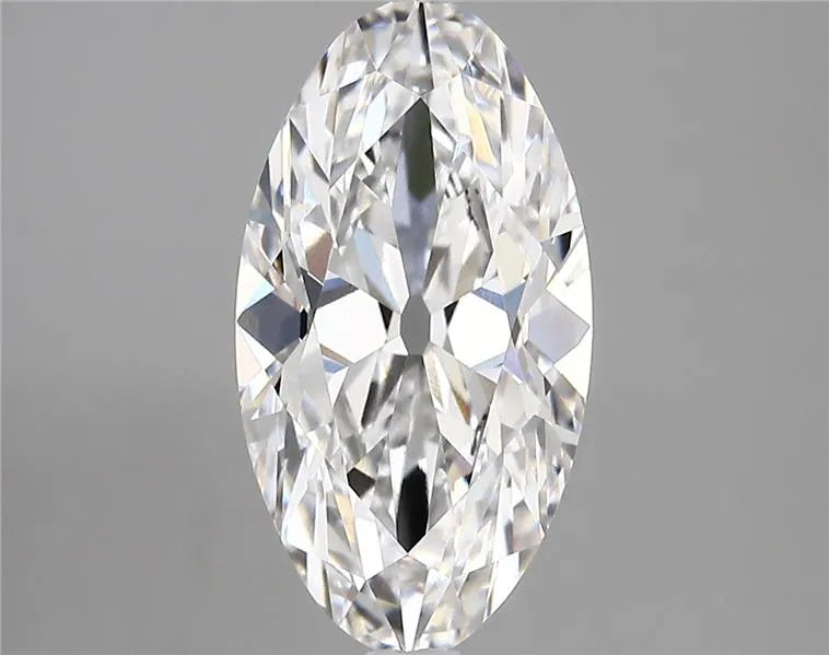 3.46ct Oval Lab Grown Diamond (Colour D, Clarity VVS2, IGI Certified)