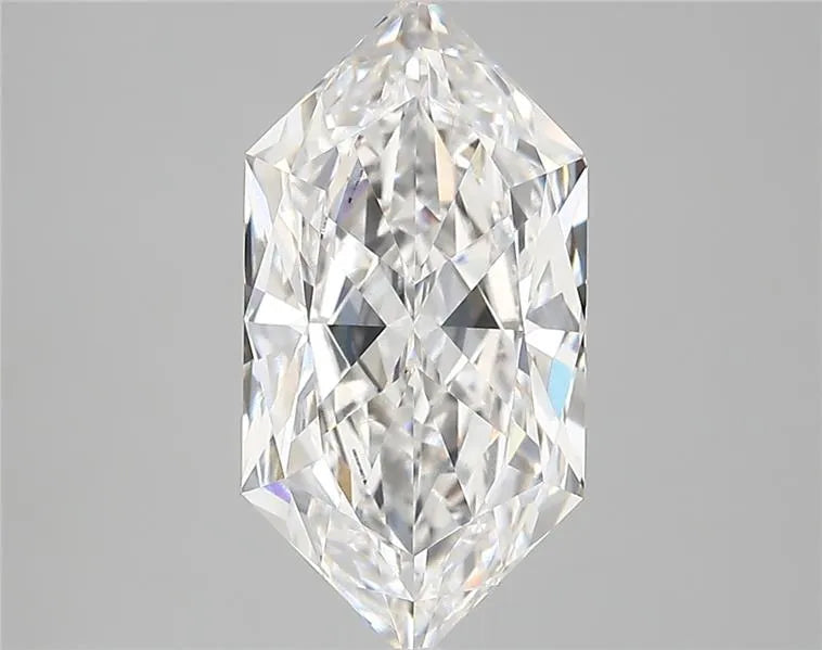 3.50ct Hexagonal Lab Grown Diamond (Colour D, Clarity VVS2, IGI Certified)