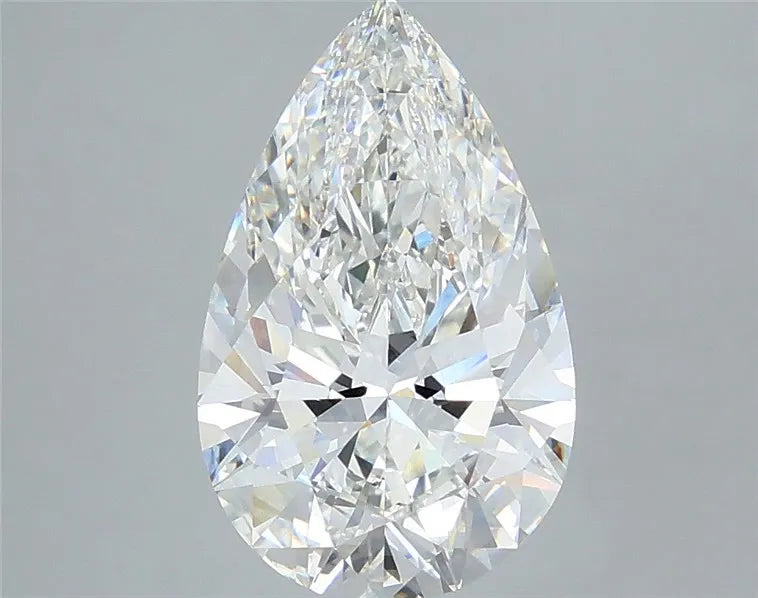 3.50ct Pear Lab Grown Diamond (Colour G, Clarity VS1, IGI Certified)