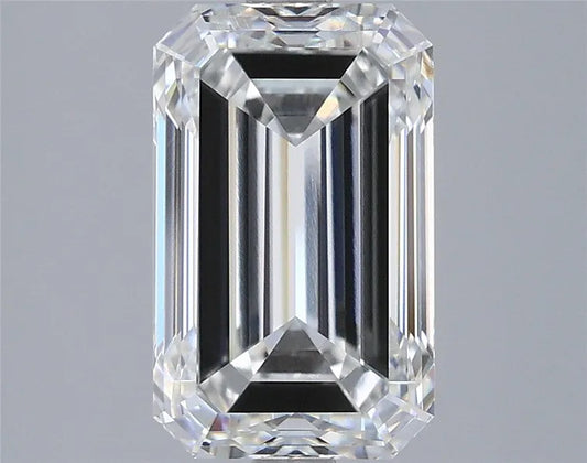 3.51ct Emerald Lab Grown Diamond (Colour F, Clarity VVS2, IGI Certified)