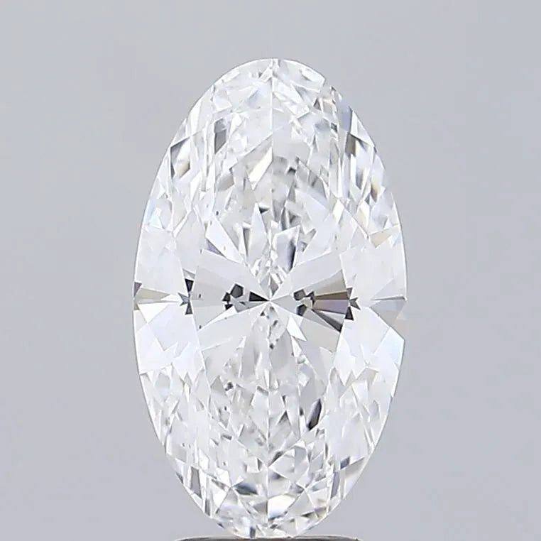 3.52ct Oval Lab Grown Diamond (Colour D, Clarity VS1, IGI Certified)