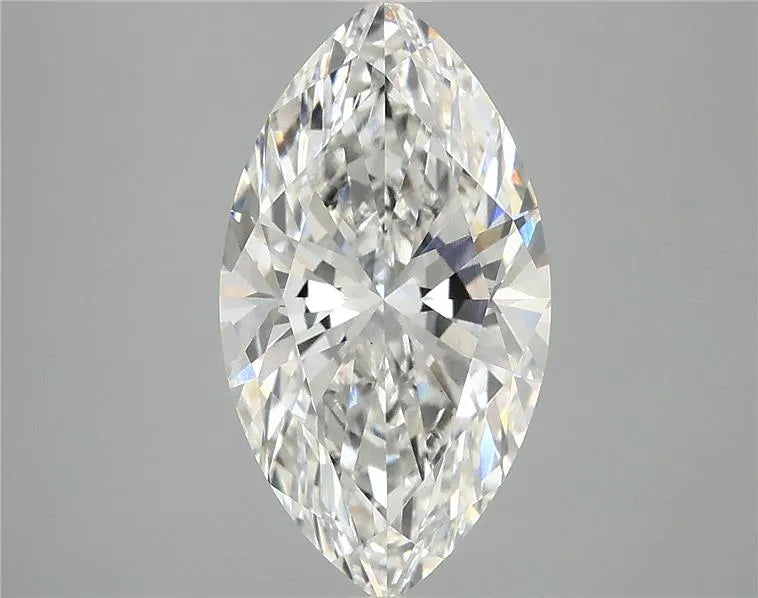 3.53ct Marquise Lab Grown Diamond (Colour G, Clarity VS2, IGI Certified)