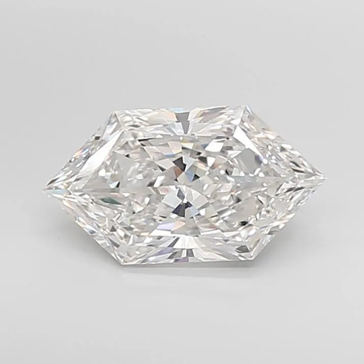 3.55ct Hexagonal Lab Grown Diamond (Colour F, Clarity VVS2, IGI Certified)