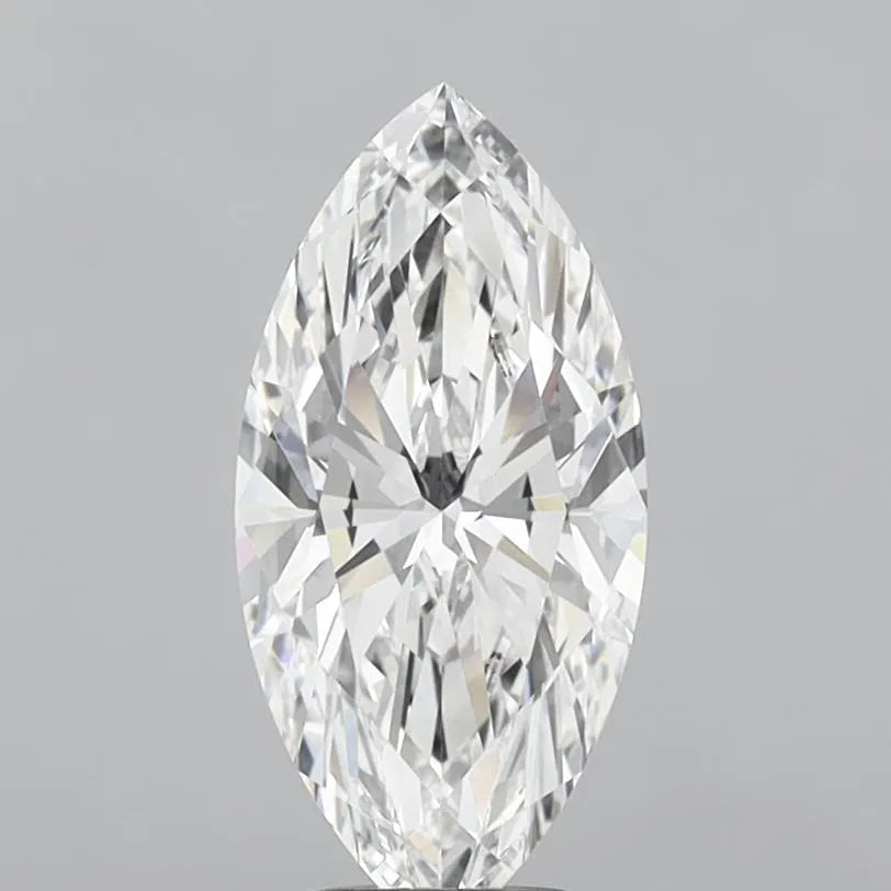 3.56ct Marquise Lab Grown Diamond (Colour E, Clarity VVS2, IGI Certified)