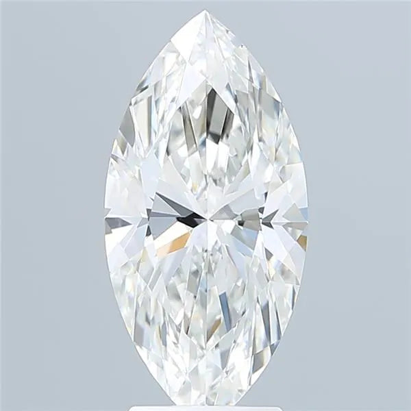3.57ct Marquise Lab Grown Diamond (Colour F, Clarity VVS2, IGI Certified)