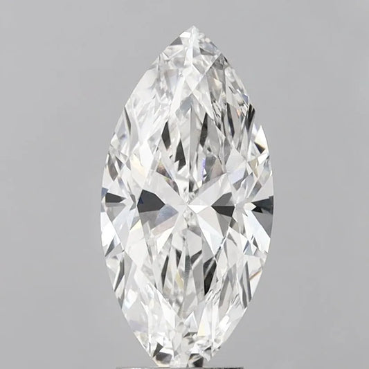 3.58ct Marquise Lab Grown Diamond (Colour E, Clarity VVS2, IGI Certified)