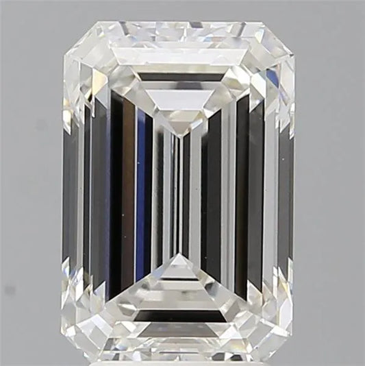 3.59ct Emerald Lab Grown Diamond (Colour E, Clarity VVS2, IGI Certified)