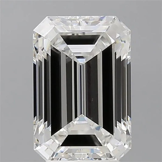 3.60ct Emerald Lab Grown Diamond (Colour E, Clarity VVS2, IGI Certified)