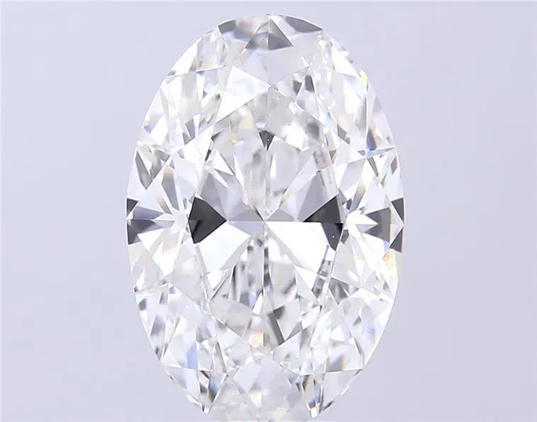 3.60ct Oval Lab Grown Diamond (Colour F, Clarity VVS2, IGI Certified)