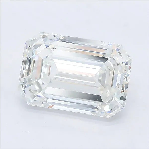 3.61ct Emerald Lab Grown Diamond (Colour E, Clarity VVS2, IGI Certified)