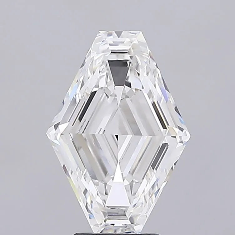 3.62ct Hexagonal Lab Grown Diamond (Colour F, Clarity VVS2, IGI Certified)
