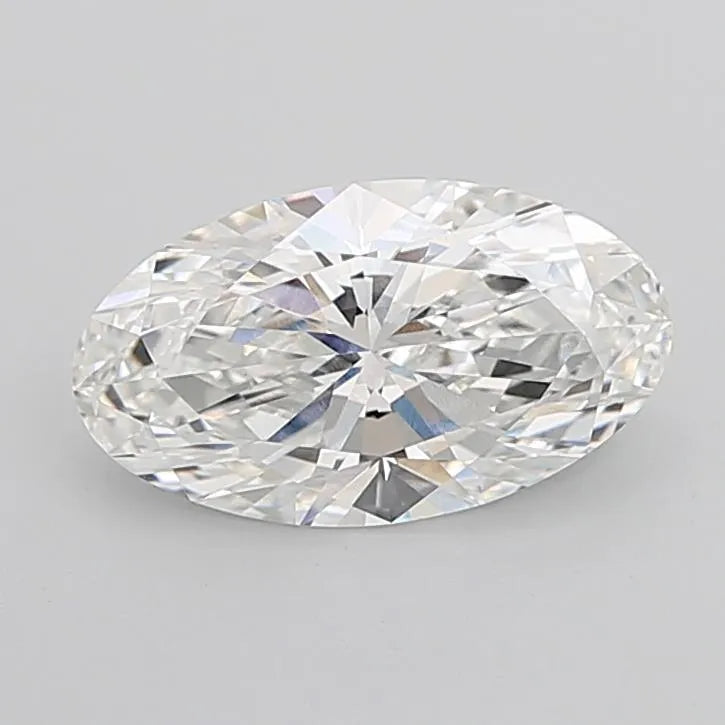 3.62ct Oval Lab Grown Diamond (Colour F, Clarity VVS2, IGI Certified)