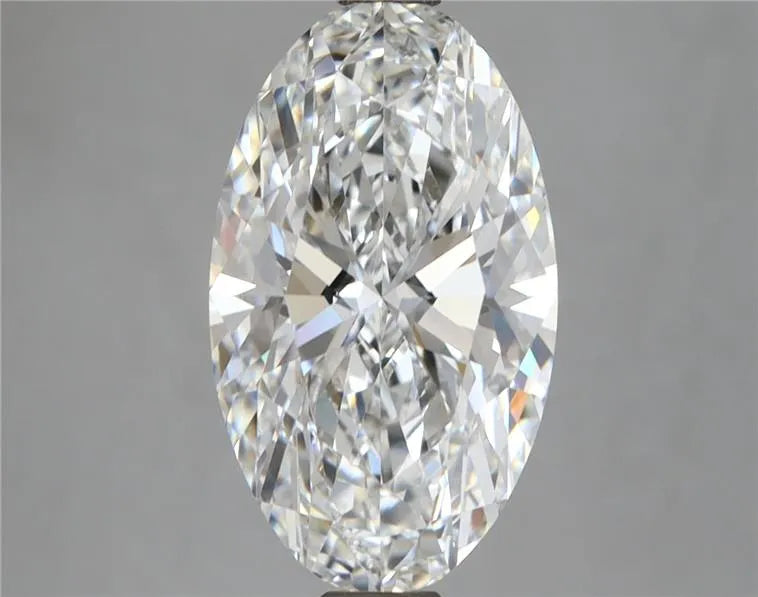3.64ct Oval Lab Grown Diamond (Colour D, Clarity VVS2, IGI Certified)