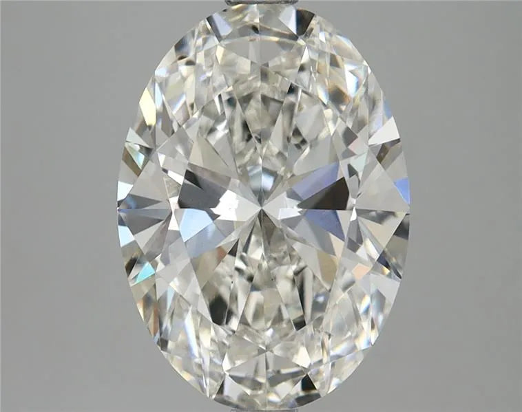 3.69ct Oval Lab Grown Diamond (Colour G, Clarity SI1, IGI Certified)