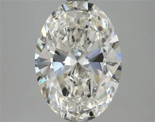 3.69ct Oval Lab Grown Diamond (Colour G, Clarity SI1, IGI Certified)