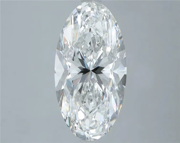 3.70ct Oval Lab Grown Diamond (Colour F, Clarity VVS2, IGI Certified)