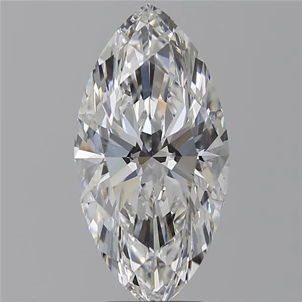 3.77ct Marquise Lab Grown Diamond (Colour D, Clarity VVS2, IGI Certified)