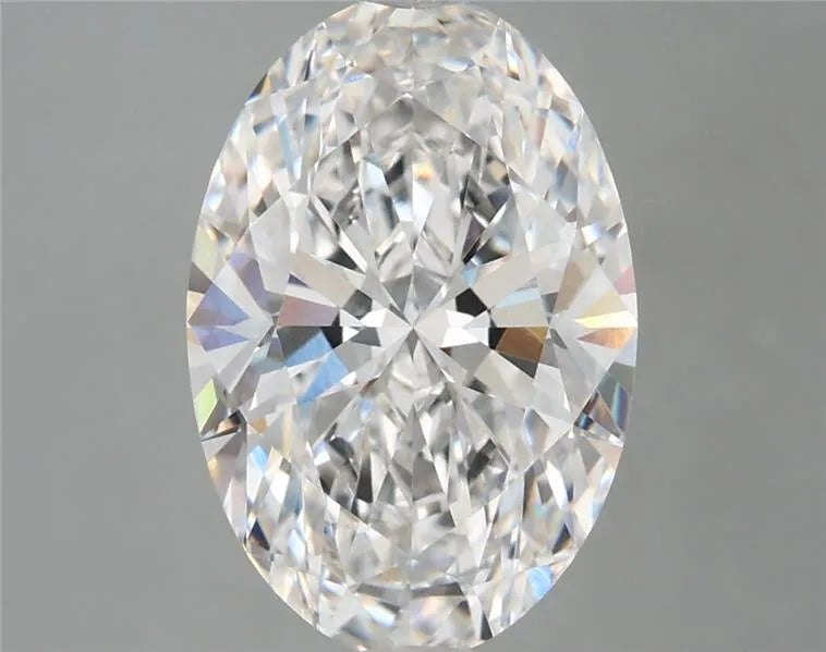 3.84ct Oval Lab Grown Diamond (Colour F, Clarity VVS1, IGI Certified)