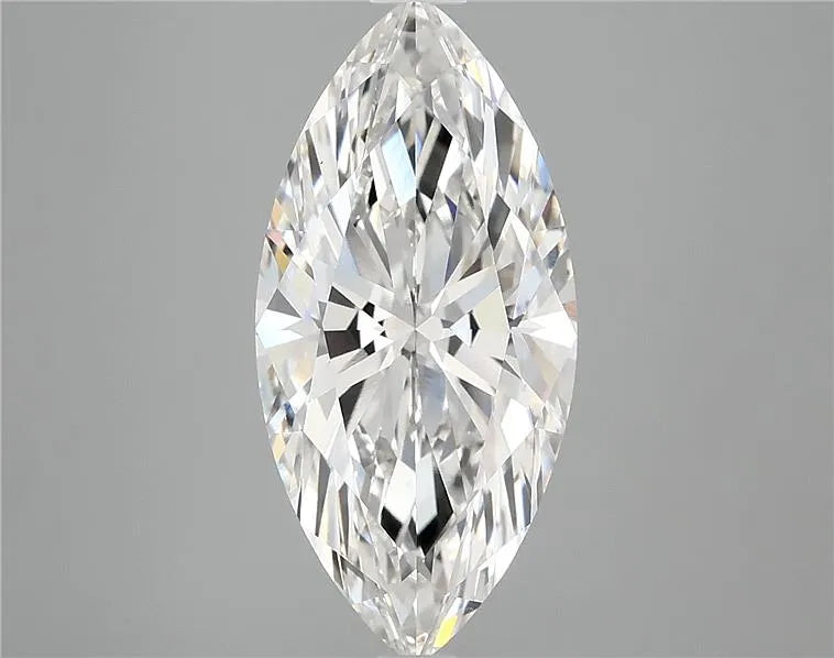 3.86ct Marquise Lab Grown Diamond (Colour F, Clarity VS1, IGI Certified)