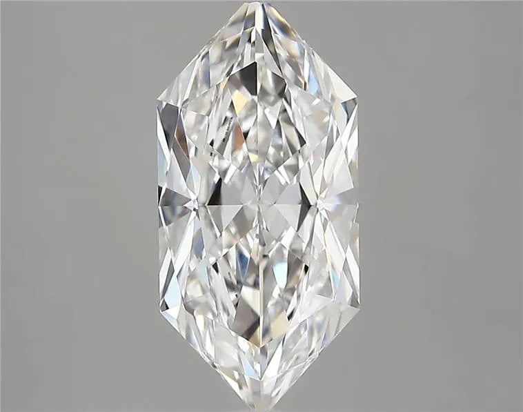 3.87ct Hexagonal Lab Grown Diamond (Colour E, Clarity VVS1, IGI Certified)
