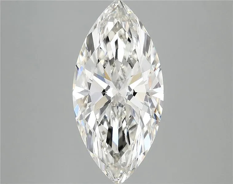 3.87ct Marquise Lab Grown Diamond (Colour H, Clarity VVS2, IGI Certified)