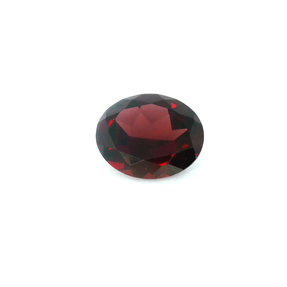 3.88ct Oval Natural Garnet (Colour Red, Clarity Slightly Included, Cut Faceted)