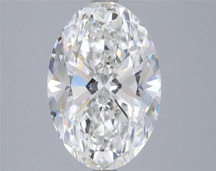 3.93ct Oval Lab Grown Diamond (Colour F, Clarity VS1, IGI Certified)