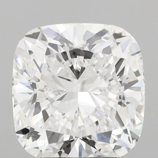 3.09ct Cushion brilliant Lab Grown Diamond (Colour D, Clarity VVS2, IGI Certified)