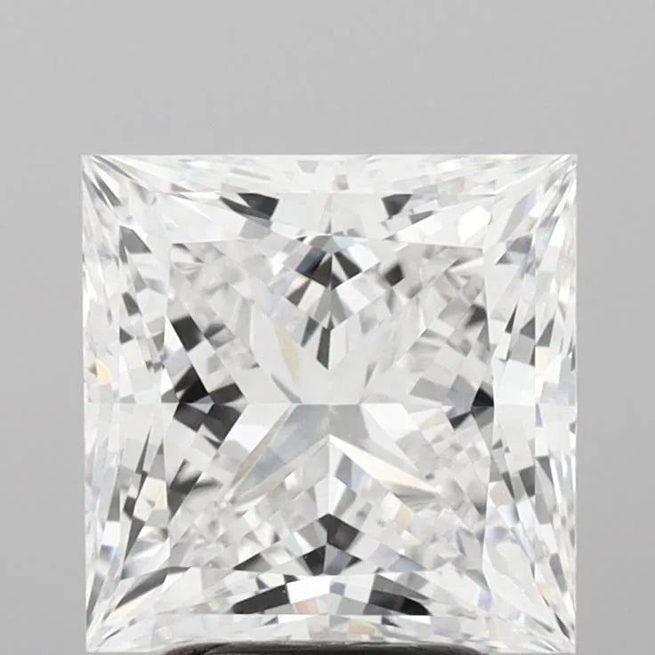3.69ct Princess Lab Grown Diamond (Colour E, Clarity VVS2, IGI Certified)