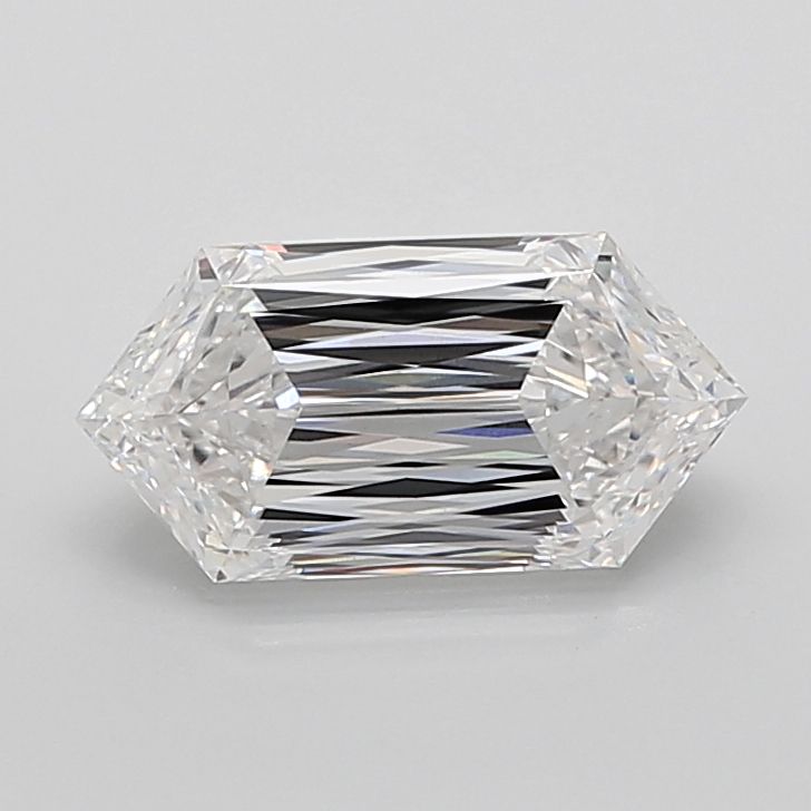 5.16ct Hexagonal Lab Grown Diamond (Color: E Clarity: VS1)