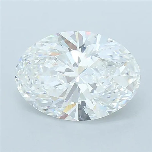 3.10ct Oval Lab Grown Diamond (Colour D, Clarity VS1, IGI Certified)