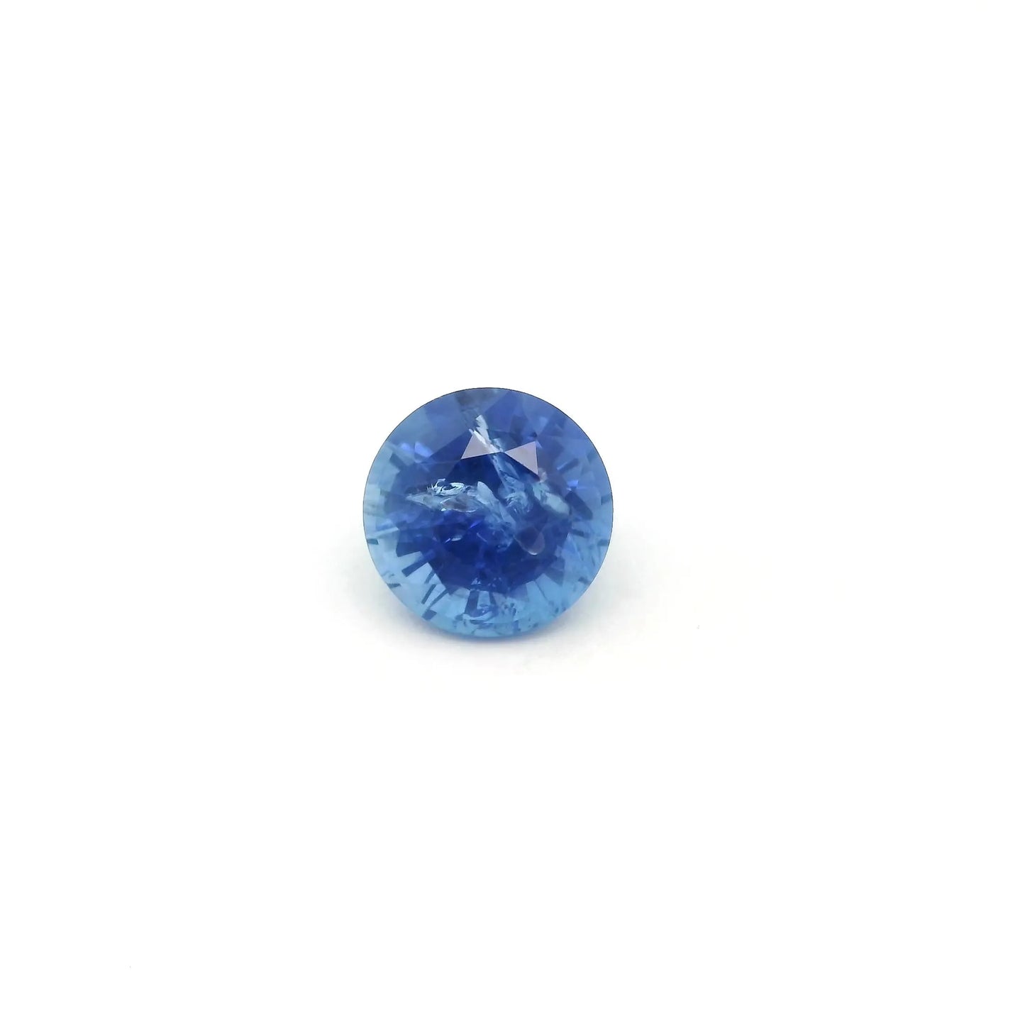 1.31ct Round Natural Sapphire (Colour Blue, Clarity Eye Clean, Cut Faceted)