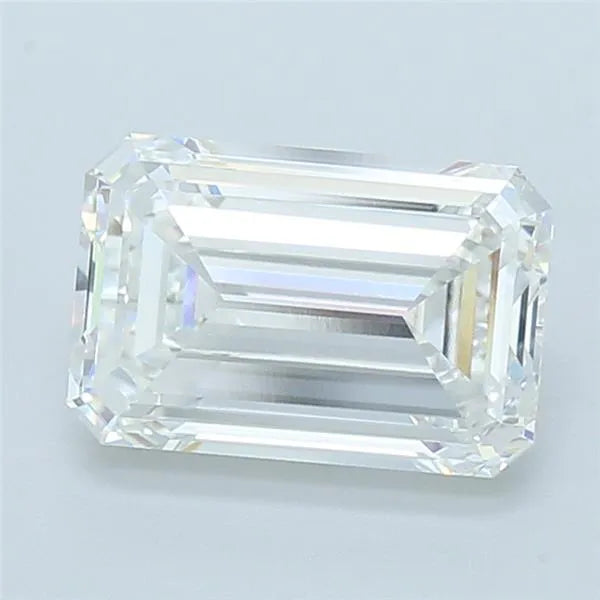 4.00ct Emerald Lab Grown Diamond (Colour F, Clarity VVS2, IGI Certified)