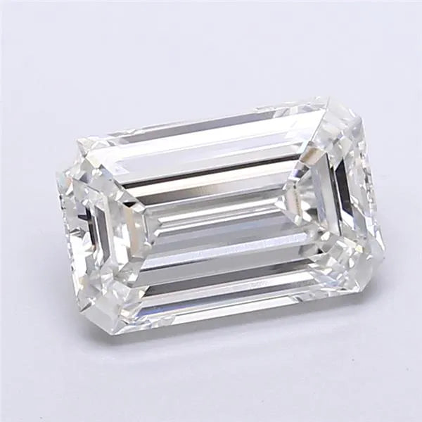 4.00ct Emerald Lab Grown Diamond (Colour G, Clarity VVS2, IGI Certified)