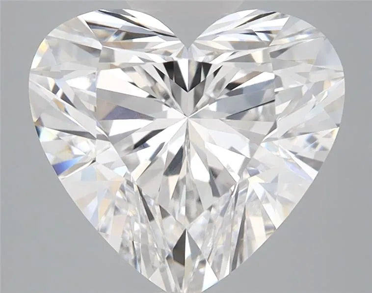 4.00ct Heart Lab Grown Diamond (Colour D, Clarity VVS2, IGI Certified)