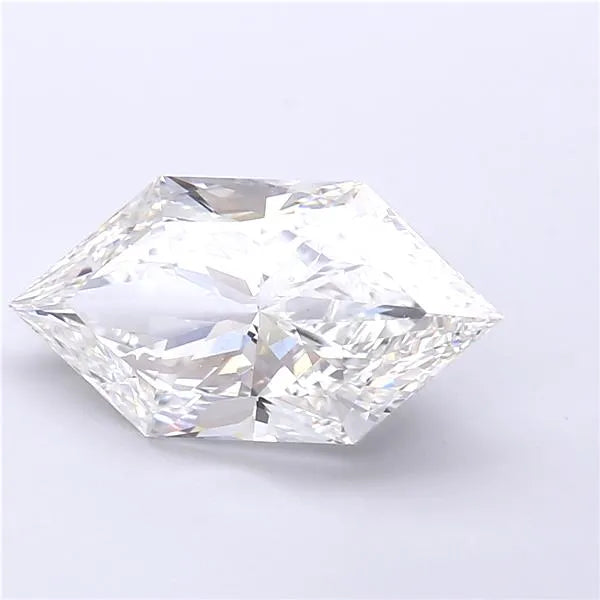 4.00ct Hexagonal Lab Grown Diamond (Colour F, Clarity VVS2, IGI Certified)