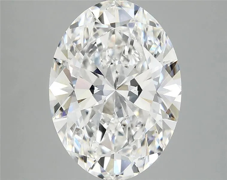 4.00ct Oval Lab Grown Diamond (Colour E, Clarity VVS2, IGI Certified)