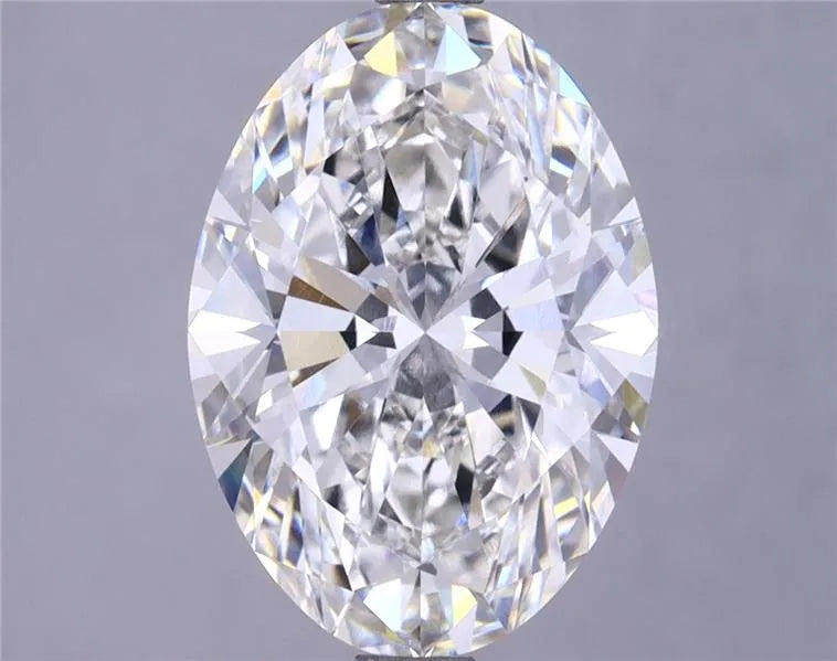4.00ct Oval Lab Grown Diamond (Colour G, Clarity VS1, GIA Certified)