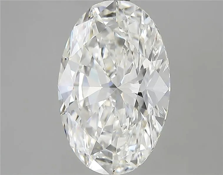 4.00ct Oval Lab Grown Diamond (Colour G, Clarity VVS2, Cut EX, IGI Certified)