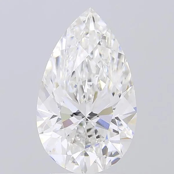 4.00ct Pear Lab Grown Diamond (Colour F, Clarity VS1, IGI Certified)