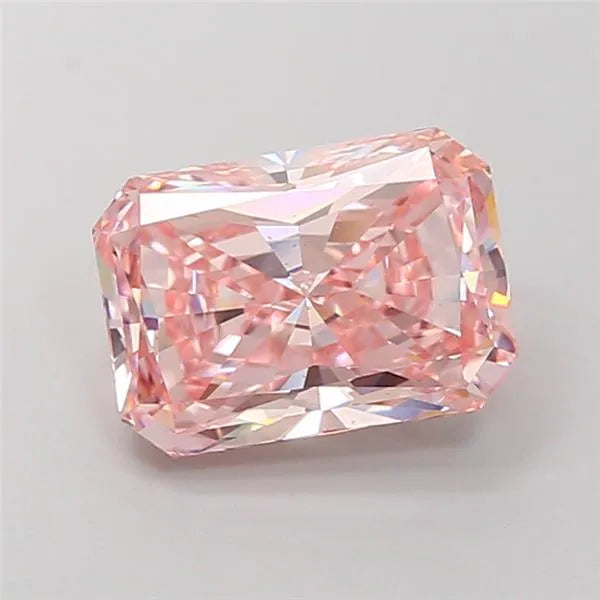4.00ct Radiant Lab Grown Diamond (Colour Fancy Intense Pink, Clarity VS2, IGI Certified)