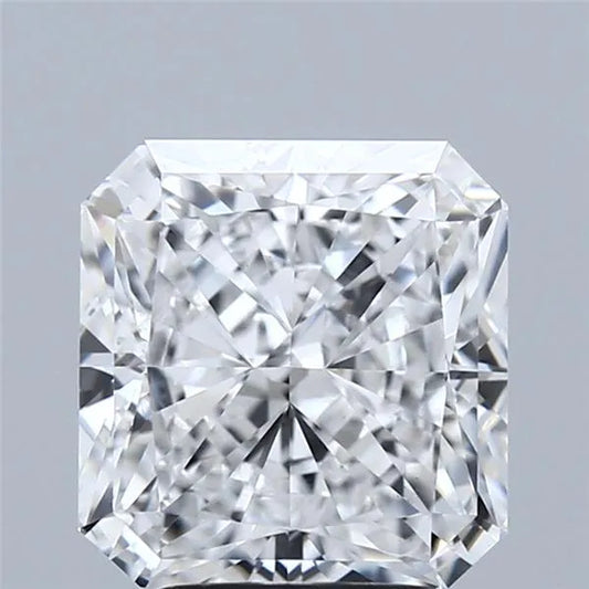 4.00ct Square radiant Lab Grown Diamond (Colour D, Clarity VS1, IGI Certified)