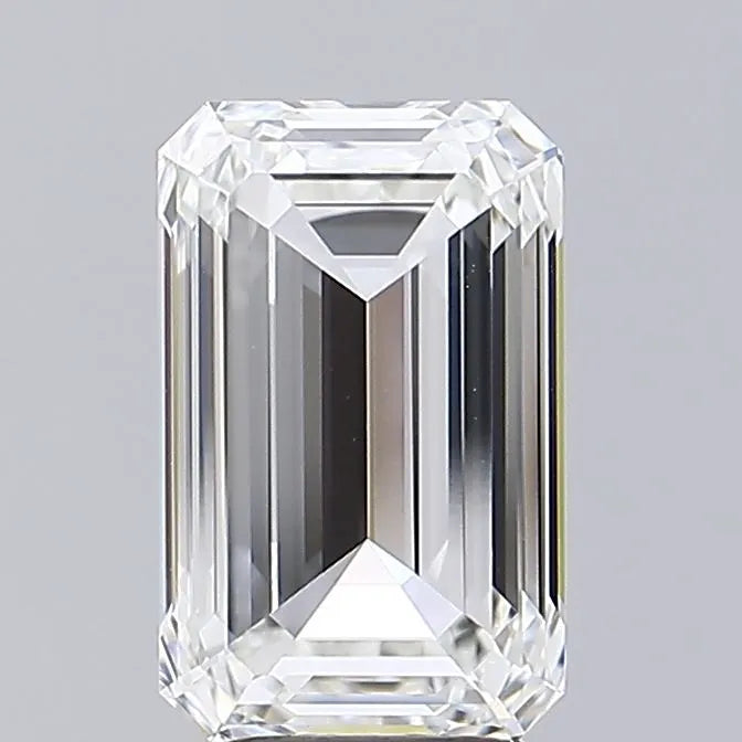 4.01ct Emerald Lab Grown Diamond (Colour F, Clarity VVS2, IGI Certified)